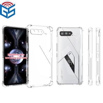 China Eco-friendly For Asus Rog Phone 5 Pro Tpu Ultimate Transparent Soft Shock Proof Case Cover for sale