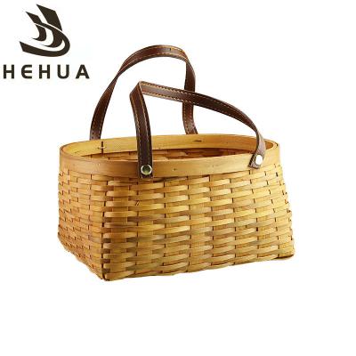 China Logo Food Color Feature Eco Friendly Original Size Print Plastic Link Handwork Fruit Basket Shopping Storage Basket Material Type for sale