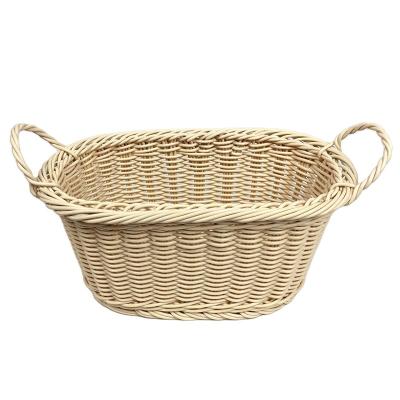 China Good Quality Customized Viable Picnic Basket Vegetable And Fruit Snacks Storage Basket for sale