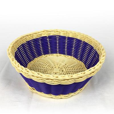 China Customized Multifunctional Viable Rattan Woven Laundry Basket Fashion Sundries Storage Basket for sale