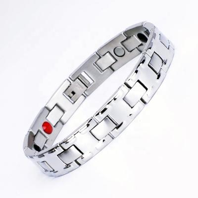 China FASHIONABLE Zircon Titanium Steel Bracelet Jewelry Amazon Listing New Men's Creative Bracelet for sale