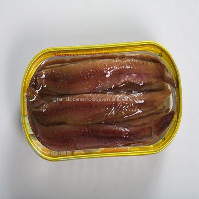 China PRESERVED canned anchovy fillets for sale