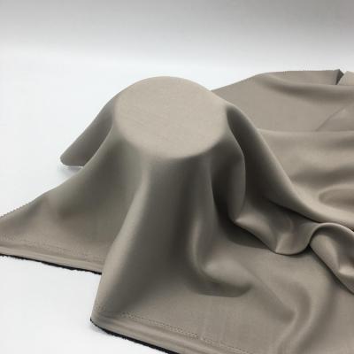 China Antistatic Dull Pure Satin Fabric Price per meter for sale