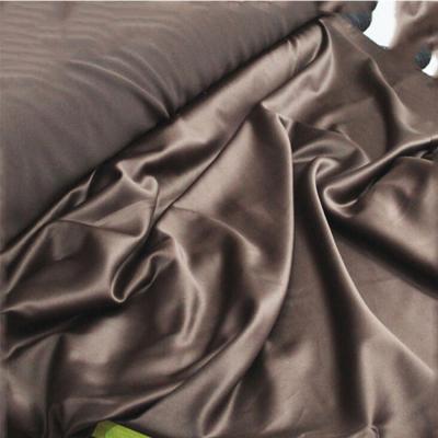 China Newly smooth 100% polyester anti-static Charmeuse satin for sale