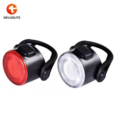 China USB Rechargeable Bicycle Head Light Lamp Recycling Tail Light Warning USB Rechargeable Smart Bike Led Bicycle Light for sale