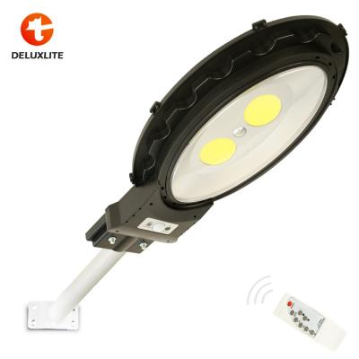 China ROAD lights solar street integrated all in one remote control outdoor solar light with sensor function for sale