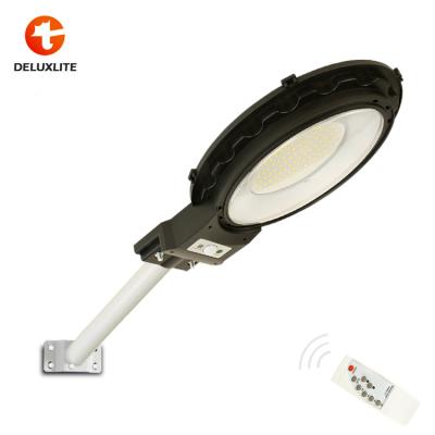 China ROAD solar street lights integrated all in one remote control outdoor solar light with sensor function for sale