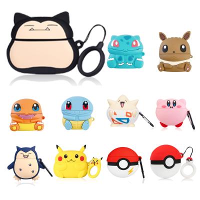 China High Quality Silicone 3D Case Cute Anime Cartoon Silicone Soft Earphone Case Anti-fall For Airpod Case For Airpods Pro Case for sale