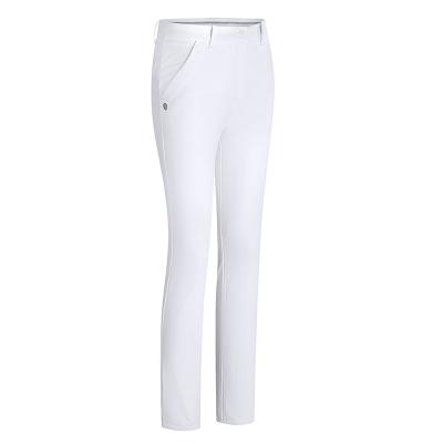 China Anti-wrinkle women's golf pants for sale