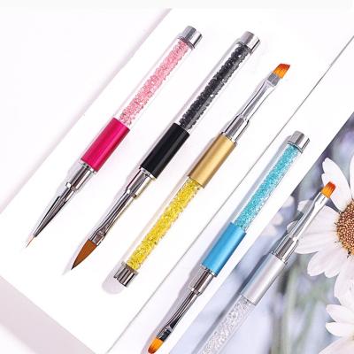 China Wholesale Custom Multi-functions Durable Diy Drawing Pen Detail Kolinsky Nail Art Liner Brush for sale