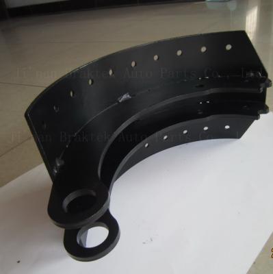 China Heavy Duty Auto Brake Pedal Parts Truck Brake Shoes Q235 For SAF 200 for sale