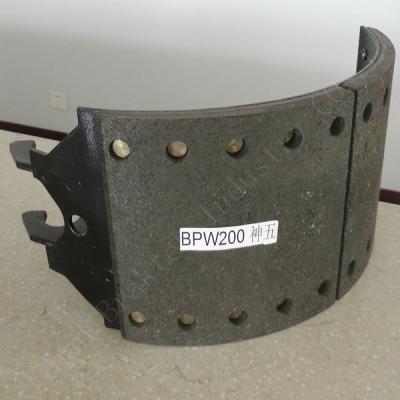 China Semi-Metal Brake Lining 19094 Truck Part Brake Shoe Assembly BPW 200 for sale