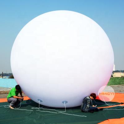 China Advertising/Promotion/Party/Event Factory Sells Large Outdoor Sky Advertising Inflatable PVC LED Helium Balloons for sale