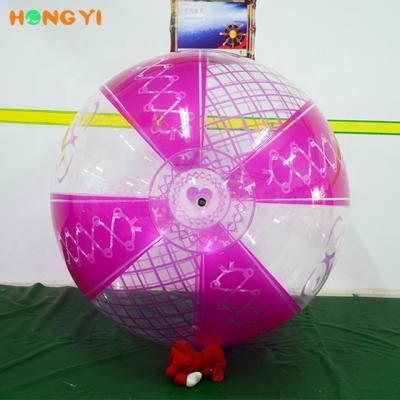 China Custom Ball Outdoor/Advertising/Promotion/Party/Event PVC Inflatable Toy High Elastic Beach Ball Transparent Ball for sale