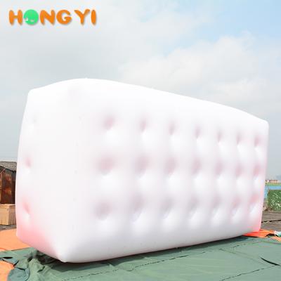 China Promotion Rectangle Inflatable Beacon Large PVC Helium Inflatable Cuboid Balloon For Sale for sale