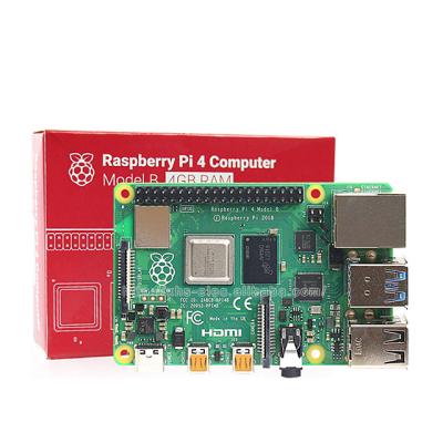 China Original Raspberry Pi 4 Model B 4GB 1.5GHZ CPU wireless 5.0 dual interface POE Ethernet Raspberry Pi 4th Generation Type B Te koop