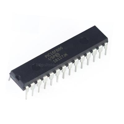 China Original Electronic component Integrated Circuits IC MCU DIP-28 PIC16F886-I/SP DSPIC30F2010-30I/SP for sale