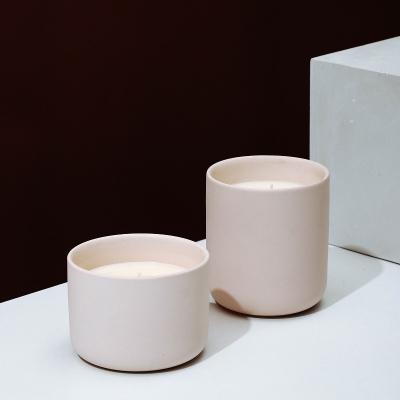 中国 Modern Home Origami Candle Holder Home Simple Wedding Decoration Candle Holders Unglazed Ceramic Decoration 販売のため