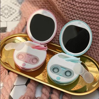 China PP+silica gel easy to wear lenses container brand new contact lens packaging with high quality for sale