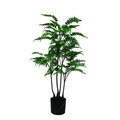 China PE 90cm Eco-friendly Durable Handmade Decorative Artificial Phoenix Fern Tree for sale