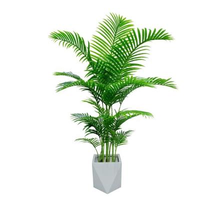 China Indoor Artificial Palm Trees 180cm Direct Handmade Lifelike Indoor and Outdoor Artificial Palm Plant Decoration in Pot for sale