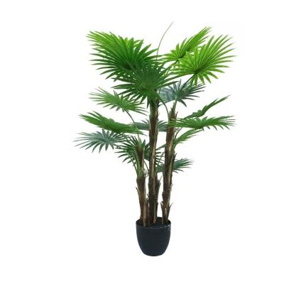 China Realistic Make Artificial Palm Wholesale Palm Artificial Tree Artificial Plants And Trees For Home Decoration Artificial Plastic Palm Tree for sale