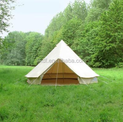 China Extended Type Sibley Glamping 2022 Family Party Canvas Bell Tent for sale