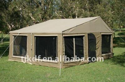 China Steel 12FT Off Road RipStop Camping Trailer Tent for sale