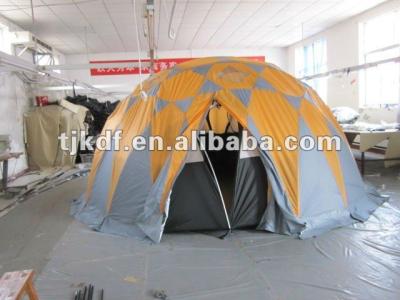 China Water proof large luxury geodesic dome glamping tent for sale