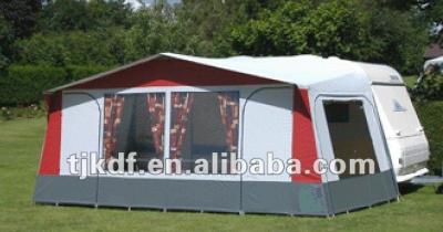 China Poly Cotton KDFCA015 Depth 240cm Caravan Tent for sale