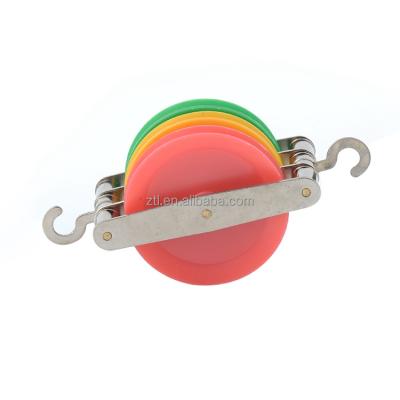 China > laboratory supplies; > laboratory equipment; Educational Learning Pulleys Triple Colored Pulleys Lab Supplies Pulleys Pulley for sale