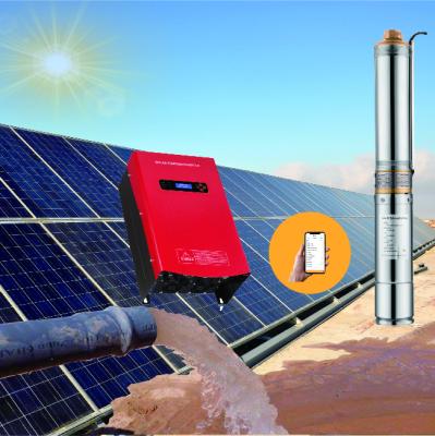 China Agricultural Irrigation Solar Inverter For Solar Pump Inverter 5KW Solar Pump Inverter System for sale