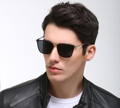 China Top Quality Environmental Friendly Metal Frame Polarized Sunglasses Men Driving Eyewear Polarized Mens Sun Glass Sunglasses Uv400 for sale