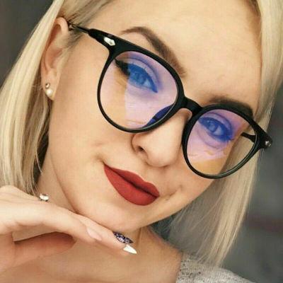 China Newest Retro Fashion Eyewear Frame Unisex Cheap Transparent Glass Eyewear Frame Candy Color Eyewear Eyewear Optical Frames Glass Eyewear for sale