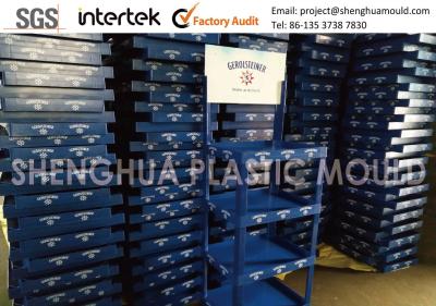 China Plastic Display Racks for Beverages and Packaged Food in Retail Stores for sale