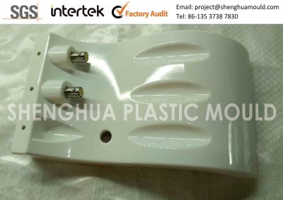 China High Gloss White PC/ABS Plastic Upper Lower Housing with Printing for Medical Device for sale