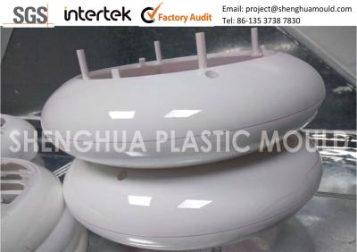 China Tooling and Injection Molding of High Gloss UV Coated Plastic Casing for sale