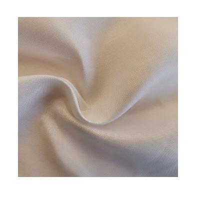 China 60% Hemp 40% Phone Blended Fabric Smooth Soft Shiny Twill Fabric For Cloth TEHJ0072 for sale