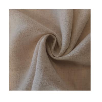 China 85% Rayon 15% Linen Fabric Viable Viscose / Crepe Linen Musical Customized For Fabric Shirt Roll for sale