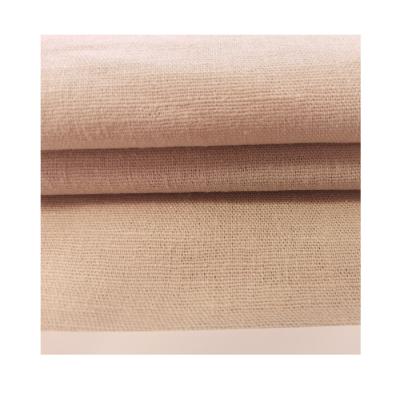 China R 55% Eco-friendly Linen 55% 42% PS Viscous Linen Blended Elastic Fabric For Fabric Shirt Roll for sale