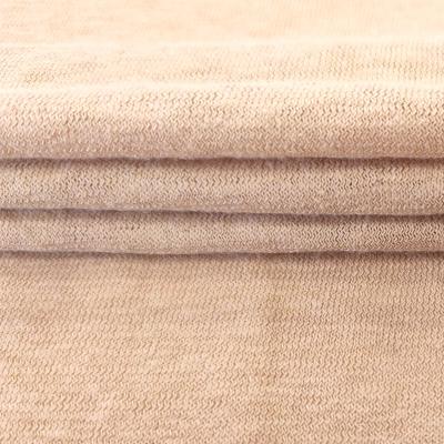 China Plain Soft 55% 45% Cotton Fabric Jersey Organic Canvas Knitted for Garment and Home Textile Cotton Cloth Linen Fabric for sale