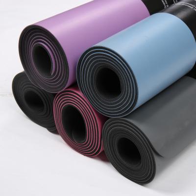 China AONFIT Durable Hot Selling Natural Polyurethane Yoga Mat PU With Yoga Mat Carry Bag for sale