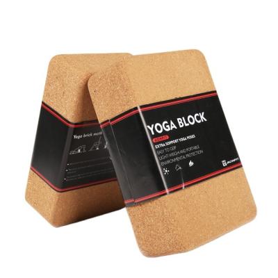 China Professional Yoga Exercise Aonfit 2021 New Design Cork Block Yoga Product for sale