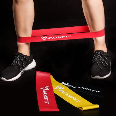 China Custom Logo Knee Loop Circle Speed ​​Resistance Bands Booty Fitness Leg Mini Gym Pull Up Training Exercise Wholesale Lightweight Set Of 3 for sale