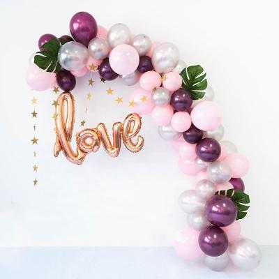 China Gift Toy New Product 2019 Customize 16ft Balloon String Wedding Decoration Birthday Bride Party Balloon Decoration Balloons Arch Kit for sale