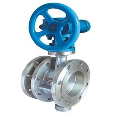 China General flanged hard sealing butterfly valve for air, water, steam, gas, oil, acid and alkali salt for sale