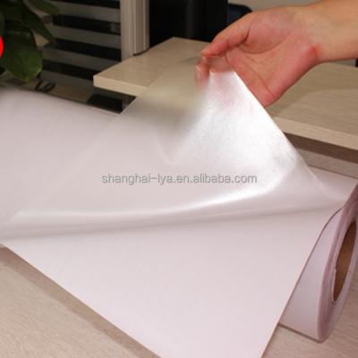 China Clear Washable Printable Self Adhesive Glass Waterproof Vinyl for Inkjet Printer for sale