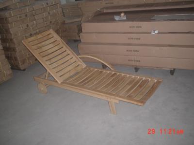 China China LFurniture Wooden Beach Lying Bed / Lounge-4 for sale