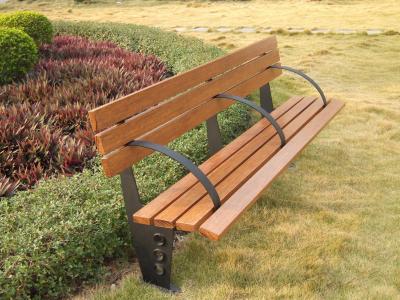 China China LFurniture Metal Frame Wooden Bench with Back Plans-13 for sale