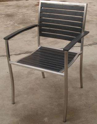 China China LFurniture Metal Frame Chair with Wooden Strips-1 for sale